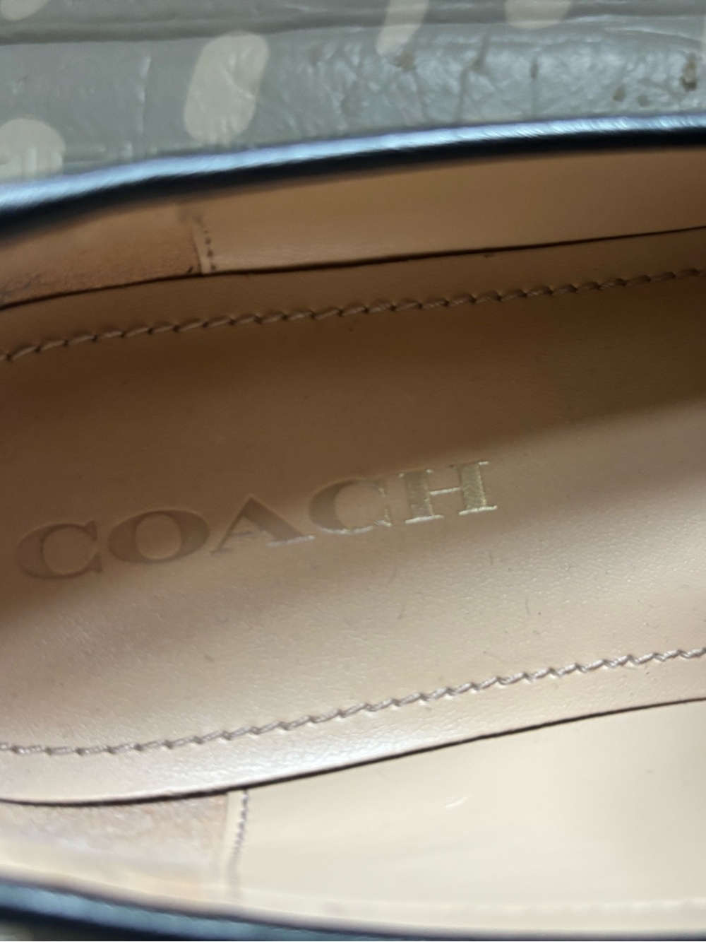 Coach Chunky Leather Loafers - Picture 6 of 8